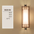 Outdoor Wall Light Mount with Retro Style for Garden and Balcony - 12V Hanging Light