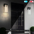Outdoor Waterproof Transparent LED Crystal Wall Light Supports Many Types Of Bulb-2 Packs With Light Sensitivity