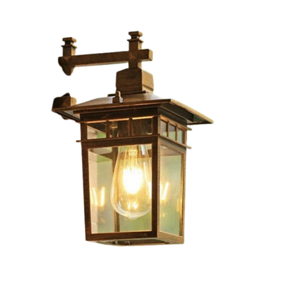 Outdoor Waterproof Wall Lamp Solar Outdoor - Bronze wall lamp - 12V Hanging Light