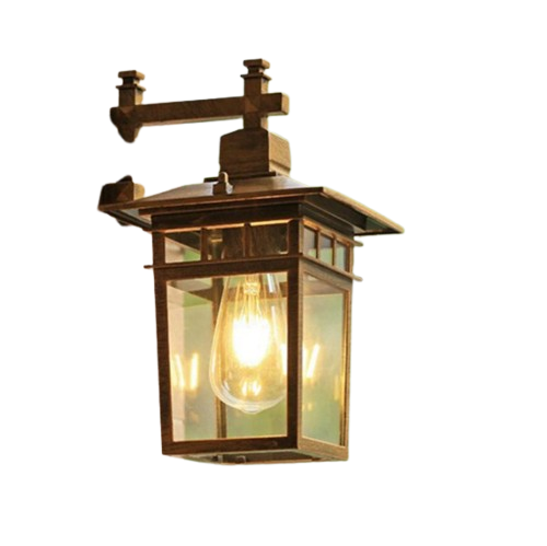 Outdoor Waterproof Wall Lamp Solar Outdoor - Bronze wall lamp - 12V Hanging Light