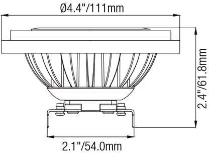 PAR36 17W LED Bulb for Outdoor Light Replacement for 100W Halogen - Light Bulb