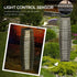 Pathway Lights Solar Floor Lamp for Garden and Yard Decorative Lighting - Gray - Solar Light