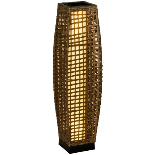 Pathway Lights Solar Floor Lamp for Garden and Yard Decorative Lighting - Gray - Solar Light