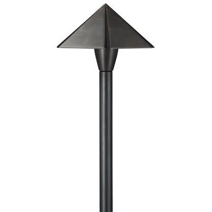 Pathway Outdoor Lights with Brass Build and G4 Bi-Pin Lamp Support - Path Light Fixture