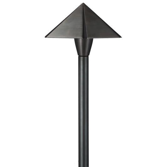 Pathway Outdoor Lights with Brass Build and G4 Bi-Pin Lamp Support - Path Light Fixture
