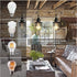 Pendant Light Kitchen Island – Industrial Black Metal Cage Fixture - Black - Hanging Light