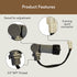Photocell with Watertight Cover & Quick Connector - 120 Volts / 1800 Watts / Grey - Transformer