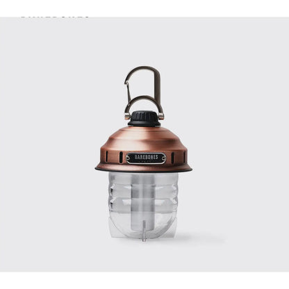Portable Camping Lamp with Warm Glow - Rechargeable LED Light - Copper - Portable lights