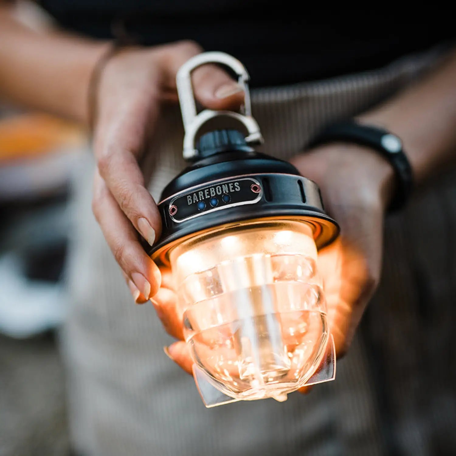 Portable Camping Lamp with Warm Glow - Rechargeable LED Light - Portable lights