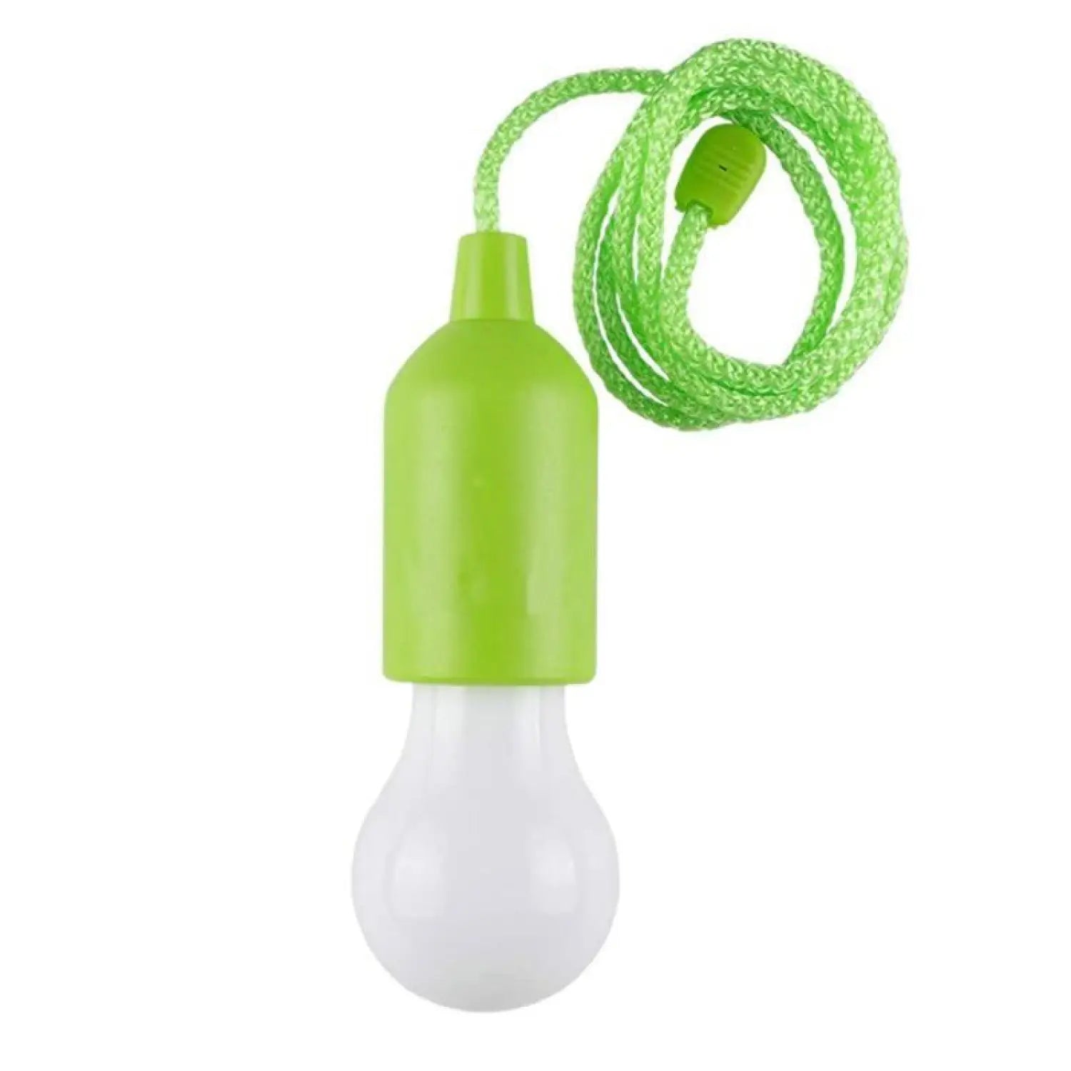 Portable LED Light Bulb – Perfect for Camping Outdoors and Travel - Green / Colored light - 12V Hanging Light