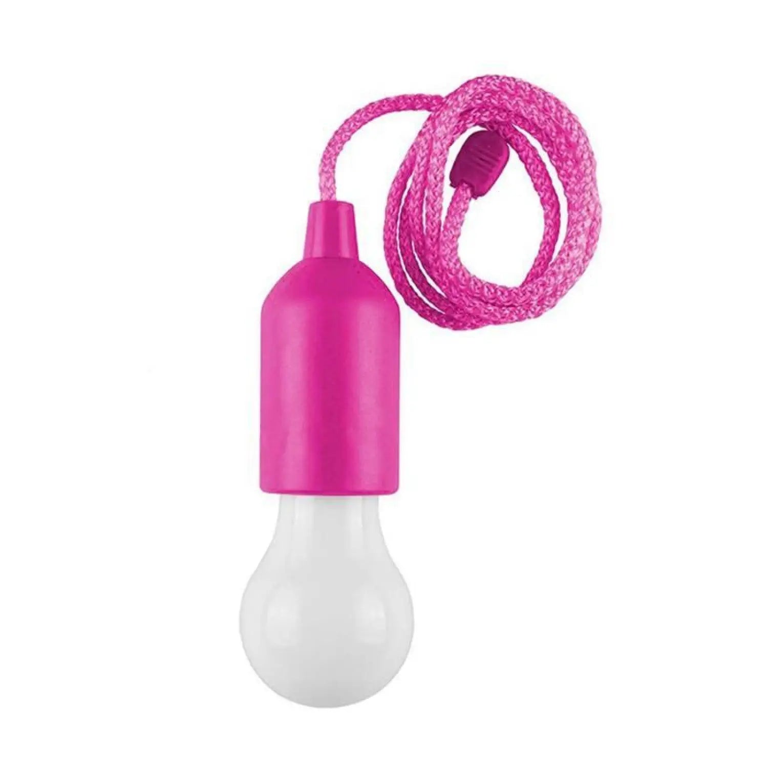 Portable LED Light Bulb – Perfect for Camping Outdoors and Travel - Rose Red / Colored light - 12V Hanging Light