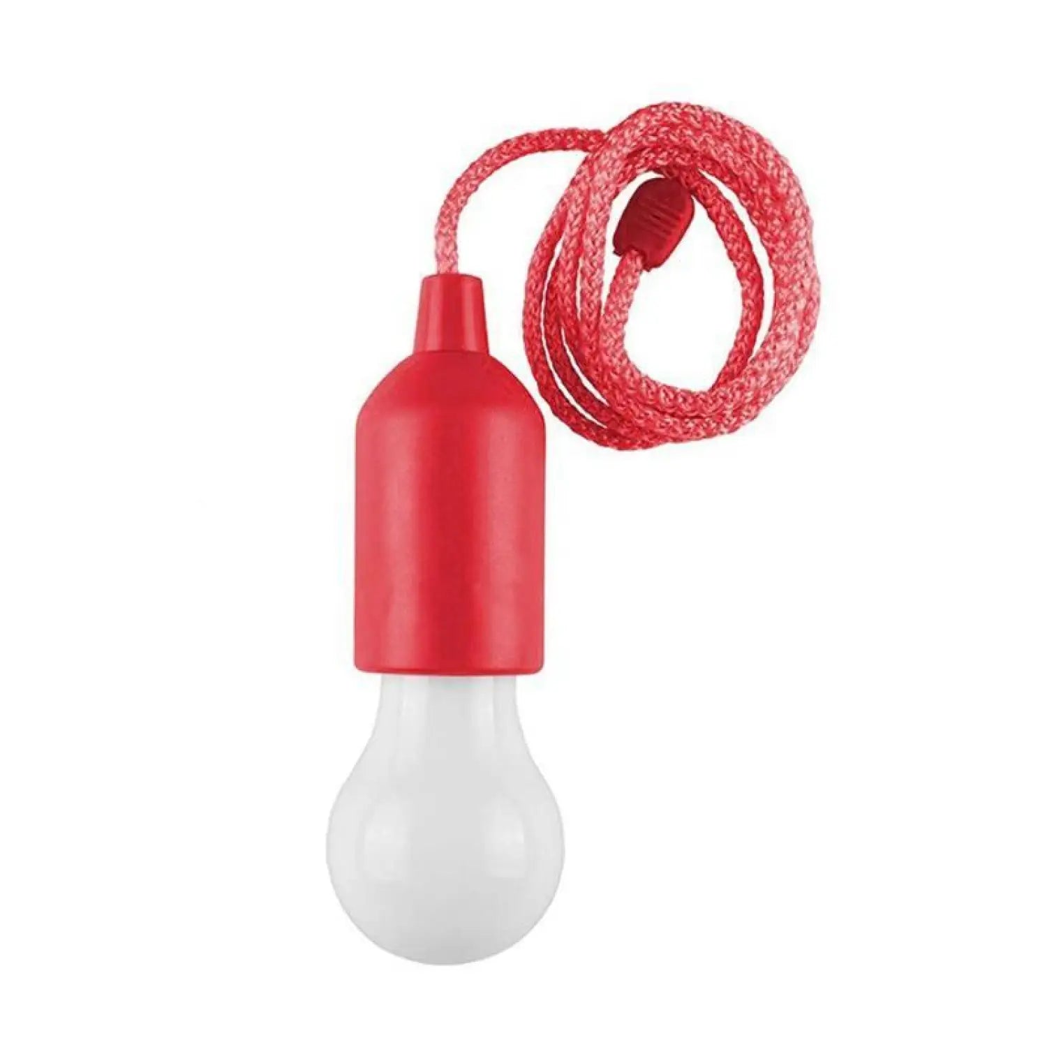 Portable LED Light Bulb – Perfect for Camping Outdoors and Travel - Red / Colored light - 12V Hanging Light