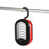 Portable Lights LED: Compact Magnetic Flashlight With Hook - BlackRed - Closet Lighting