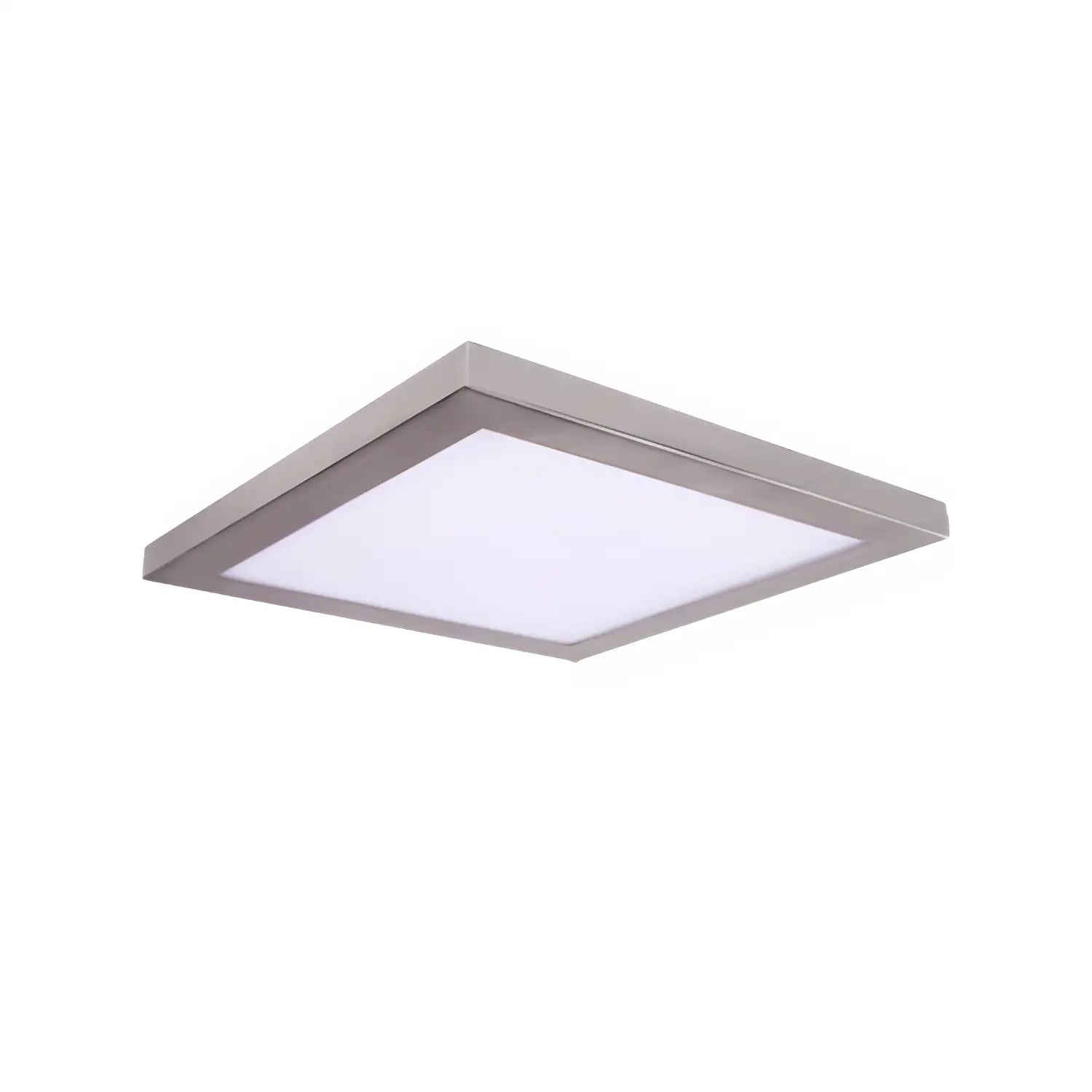 10’’ 30 Watt LED Platter Ceiling Light Fixture | 120 Volt Input - Brush Nickel / 30 Watt LED Module - Ceiling Light