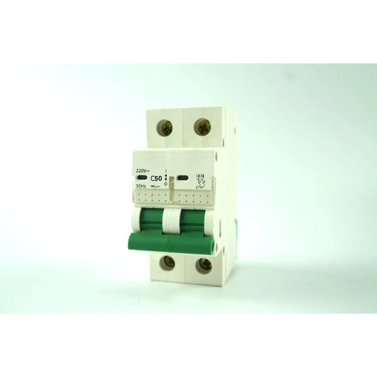 2 Pole High-Breaking Miniature Circuit Breaker - Circuit Breaker