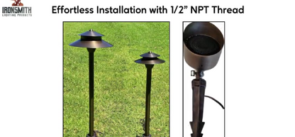 8 inch spike with 1/2 NPT THread