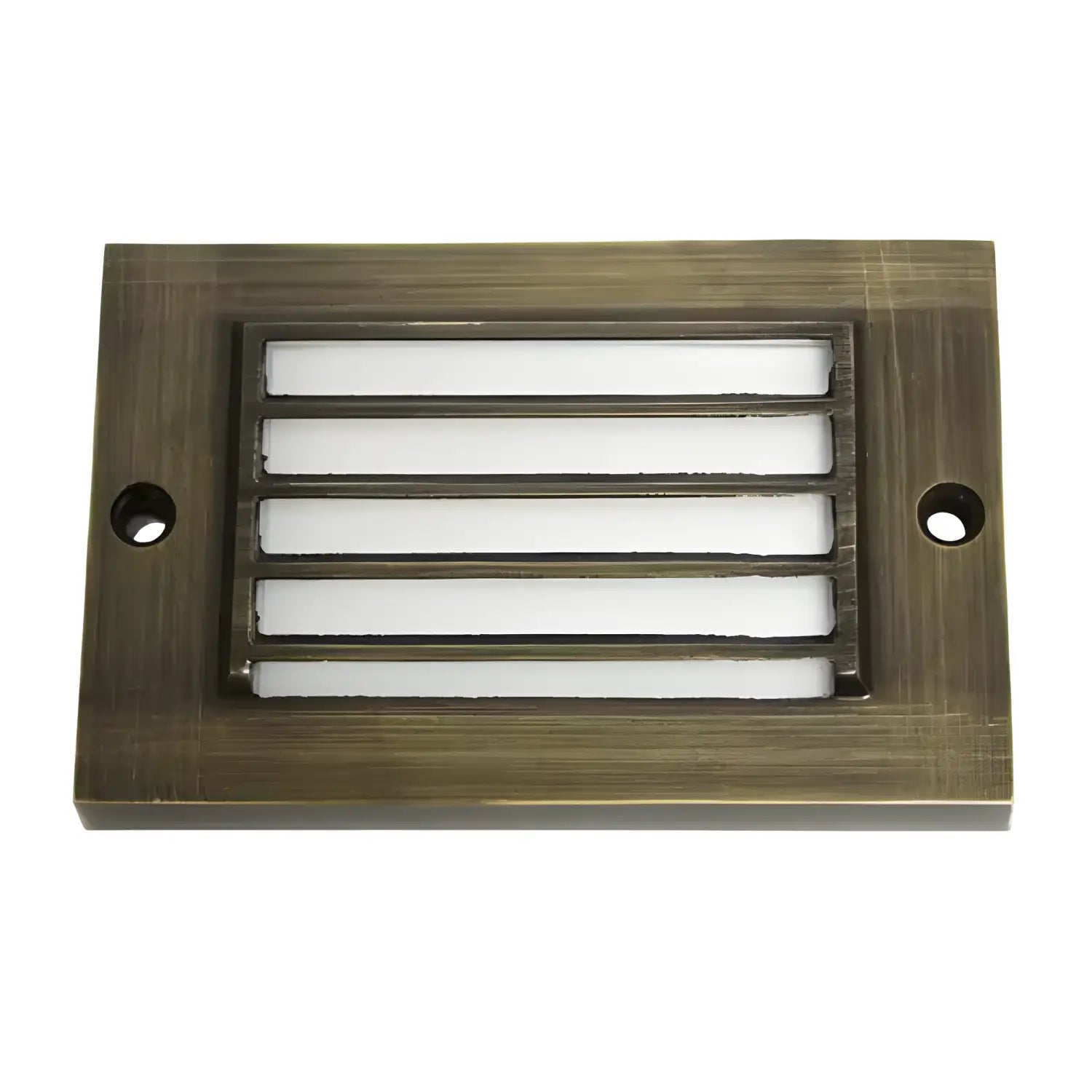Antique Bronze 2 Watt LED Step Light - Brass Construction Low Voltage Easy Installation - Oil Rubbed Bronze - Step Light