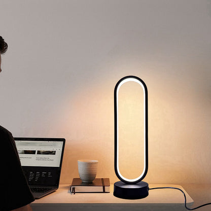 LED Lamps - 3 Color Dimming Ring Bedside Table Lamp