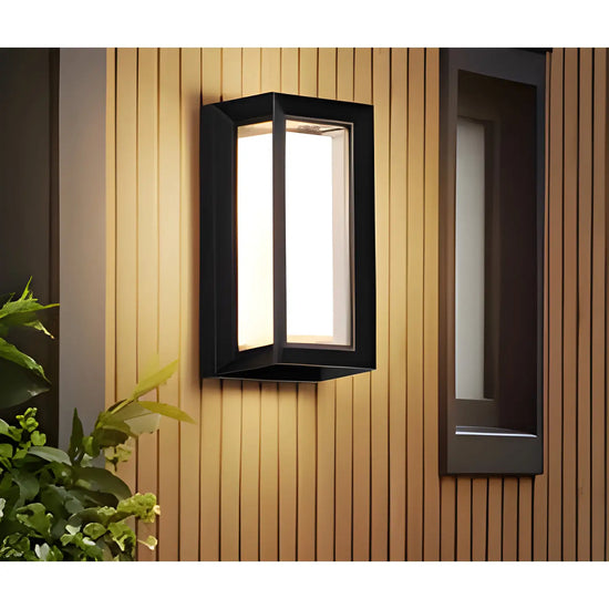 LED Wall Light Lamp with PIR Motion Sensor and Waterproof - Light Fixture