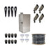 Pro-Series Solid Brass Spotlight Bundle (4-Light Kit) - Brass Spotlight Bundle Kit