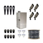 Pro-Series Solid Brass Spotlight Bundle (4-Light Kit) - Brass Spotlight Bundle Kit