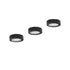 Puck Lights 12W 120V 3000K Dimmable Set with Mount Options & Plug-In - Black - Undercabinet Light