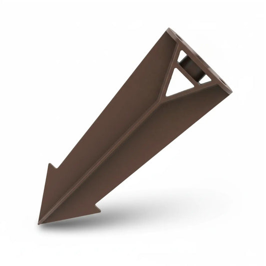 PVC Spike with Cut for Heavy Duty Landscape and Pathway Lights - Spike