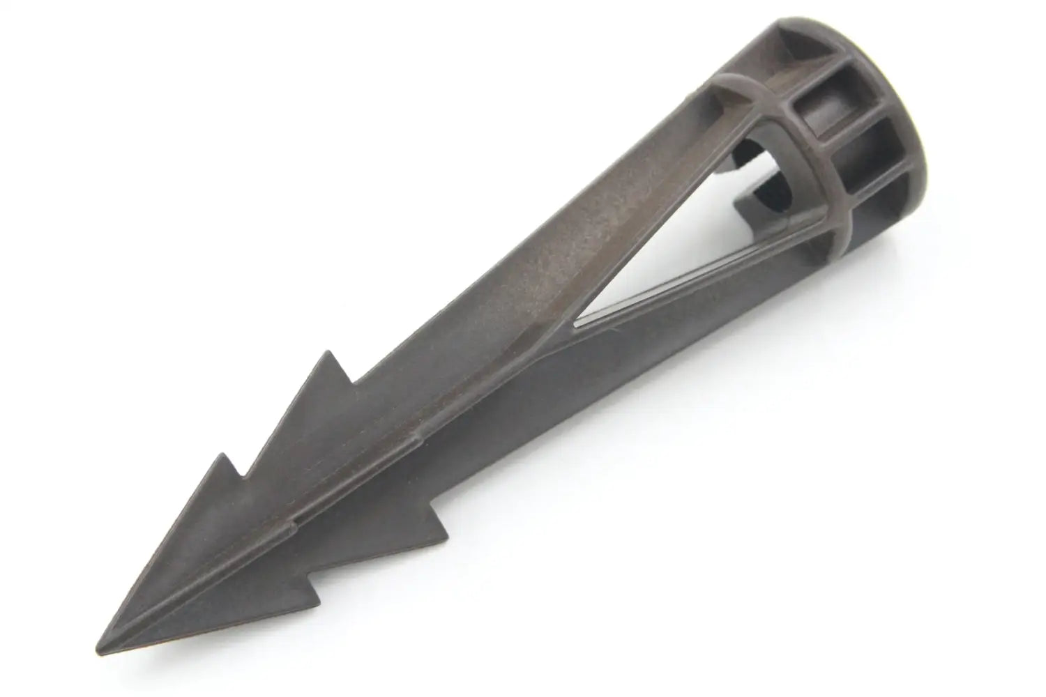 Small PVC Stake with Cut for Garden Pathway and Landscape Lighting - Spike
