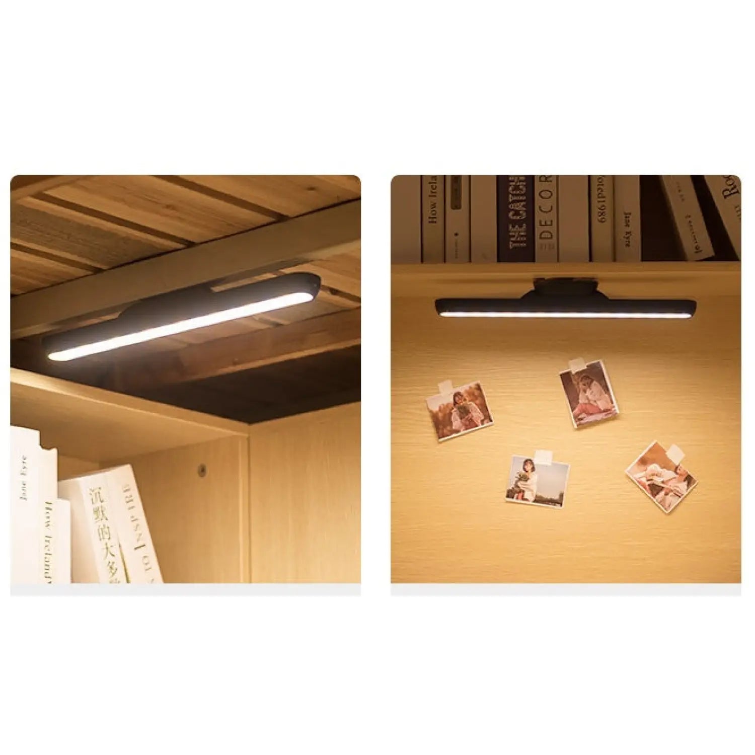 Rechargeable Desk Light Bar with Magnetic Base and LED Glow - Light Fixture