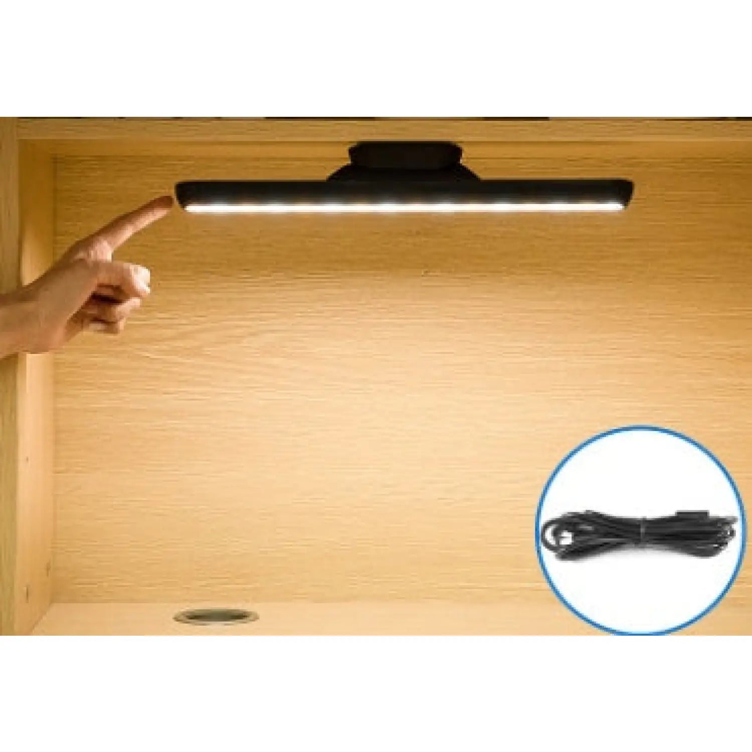 Rechargeable Desk Light Bar with Magnetic Base and LED Glow - USB charge - Light Fixture