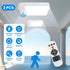Rechargeable Flush Ceiling Light Featuring Smart Motion Sensing and Remote Control - Smart Ceiling Light