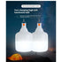 Rechargeable LED Light Bulb Lights with Portable Battery Power 12V Hanging Light