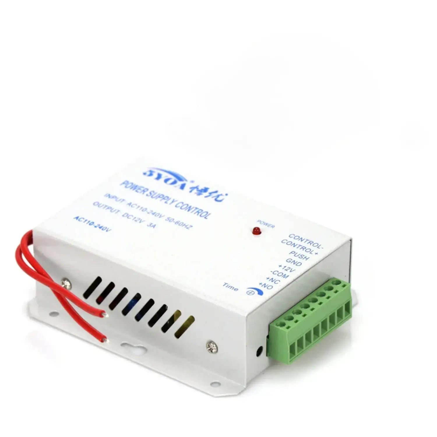 Reliable Single & Dual Door Access Control Transformer For Light Applications - White - Transformer
