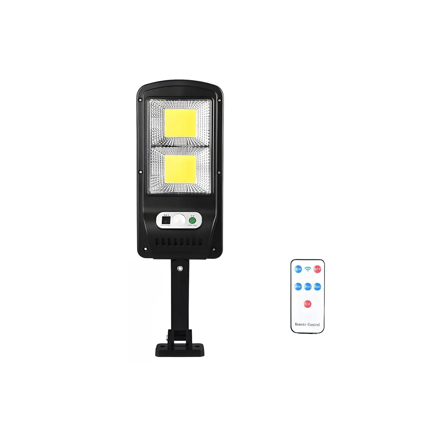 Remote Control Solar Street Lamp with Motion Sensor & LED Light - C style - Solar Light