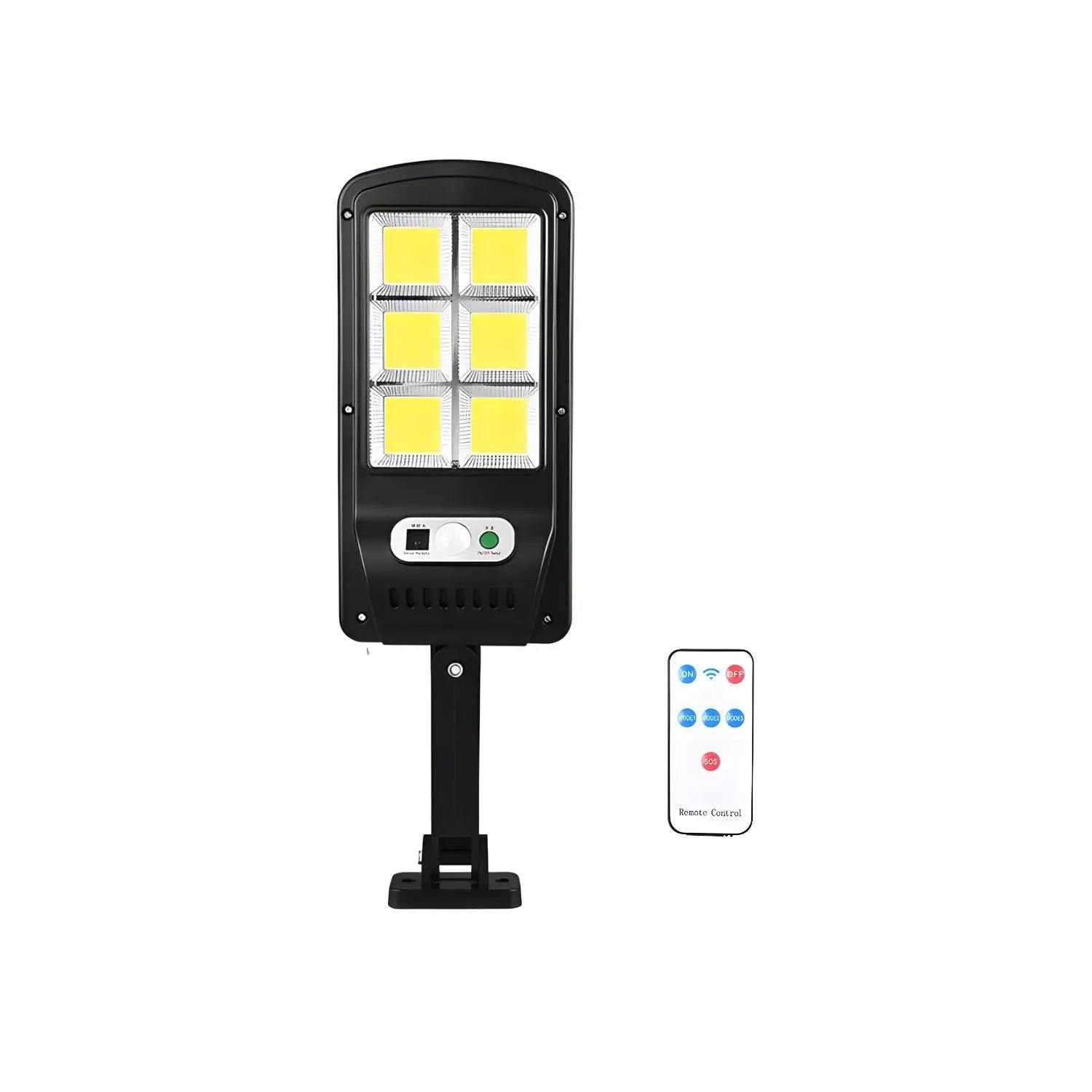 Remote Control Solar Street Lamp with Motion Sensor & LED Light - E style - Solar Light