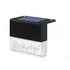 RGB LED Solar Fence Light - Waterproof Step Light for Outdoor - Black - 12V Hanging Light