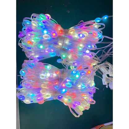 RGB Smart String Lights for Curtain & Party Decor with App Control - Pineapple Ball / 3x3M / AU - Strip and Rope Light