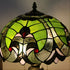 Sea Green Tiffany Glass Tabletop Lamp - No Bulb - Table Lamp
