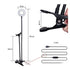 Selfie Ring Light with Adjustable Stand of 8 CM for Makeup and Live Streaming - Black - portable lights