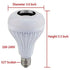 Seven-Color LED Bulb with Remote Control & Wireless Audio - Bulb using remote