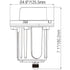 Shrouded Inground Well Lights for MR16 Bulbs with Lead Wire - Well Light