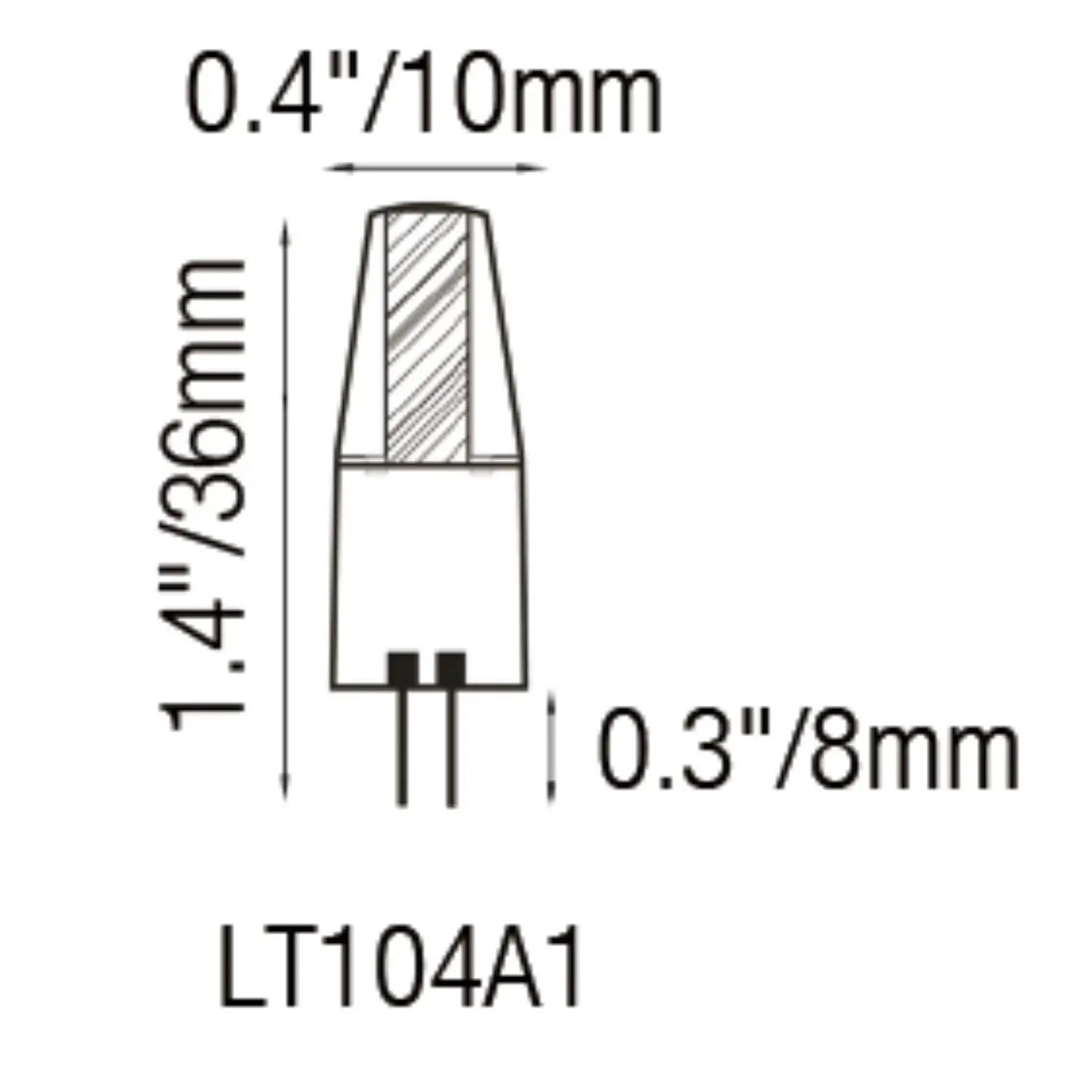 Silicone Bulb G4 LED 2W – Warm White & RGB Low-Voltage Light - 2700K 12V Silicone - G4 Light Bulb