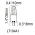 Silicone Bulb G4 LED 2W – Warm White & RGB Low-Voltage Light - 2700K 12V Silicone - G4 Light Bulb