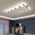 Sleek Modern Ceiling Lights for Living Room with Ambient LED Glow - 12V Hanging Light
