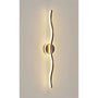 Sleek Wall Lamp with Modern Light for Bedroom & Cozy Ambience - Black / 120x12x5cm / Three color light - Wall Mount