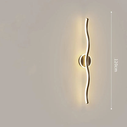 Sleek Wall Lamp with Modern Light for Bedroom & Cozy Ambience - Wall Mount Fixture
