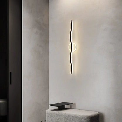 Sleek Wall Lamp with Modern Light for Bedroom & Cozy Ambience - Wall Mount Fixture