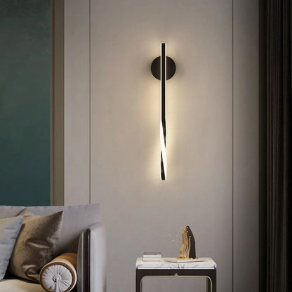 Sleek Wall Lamp with Modern Light for Bedroom & Cozy Ambience - Wall Mount Fixture