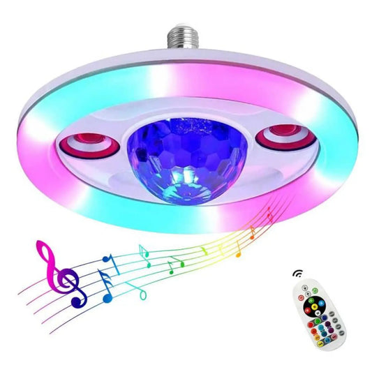 Bluetooth Music Bulb Magic Ball Stage Sound Light 12V Hanging Light