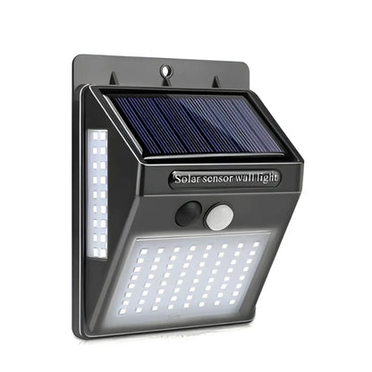 Smart & Energy-Efficient LED Solar Motion Detection Light - 100LED / Black / 1pcs - 12V Hanging Light